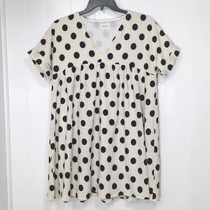 EUC Heyson Polka Dot Lined Dress